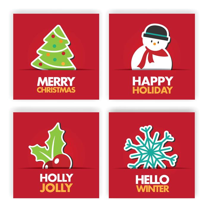 clipart of christmas day background vectors