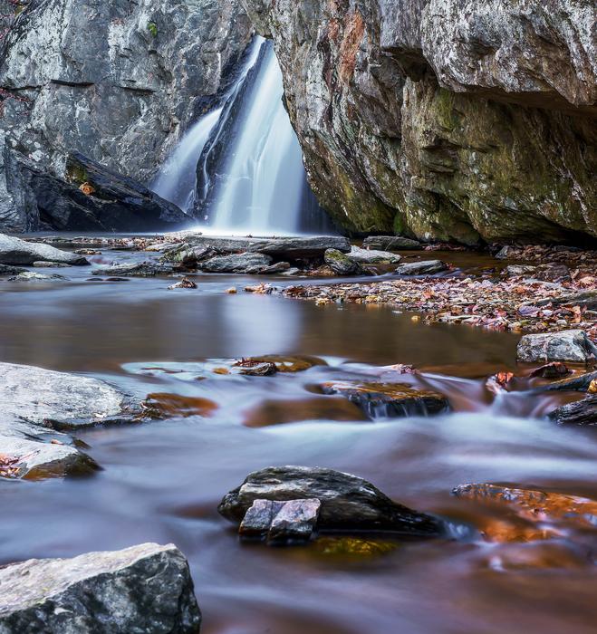 white Waterfall River