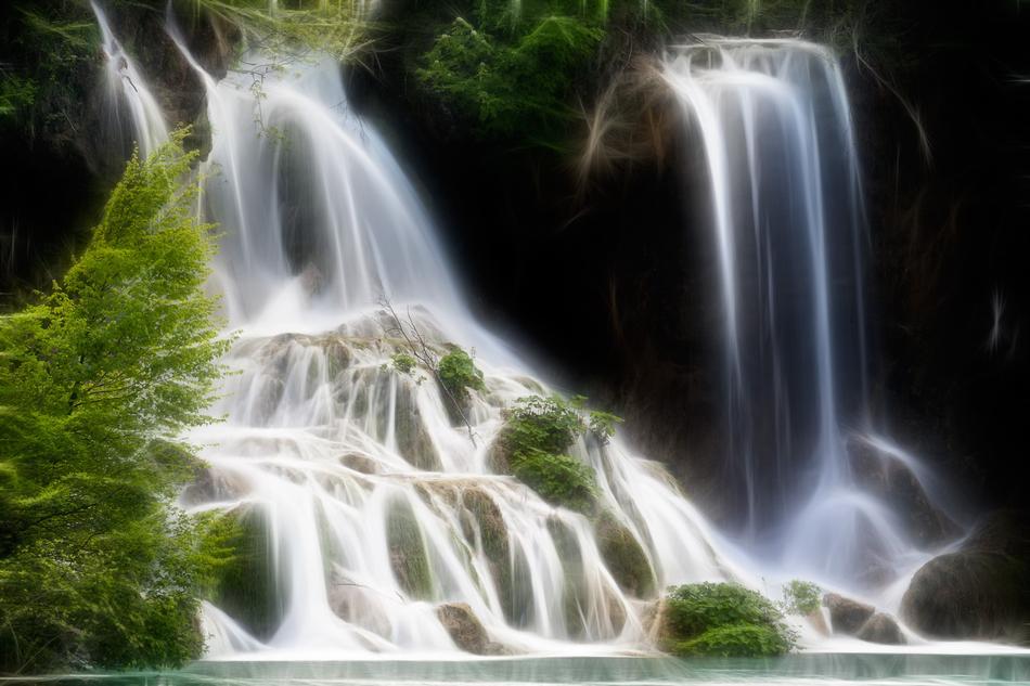 waterfall as a work of art