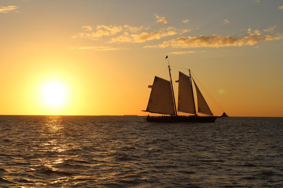 Sunset Water Sea