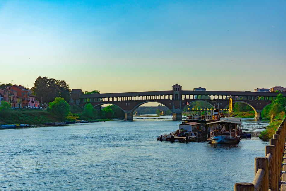 Pavia Covered Bridge