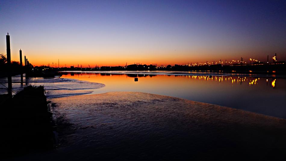 Elbe Water Twilight