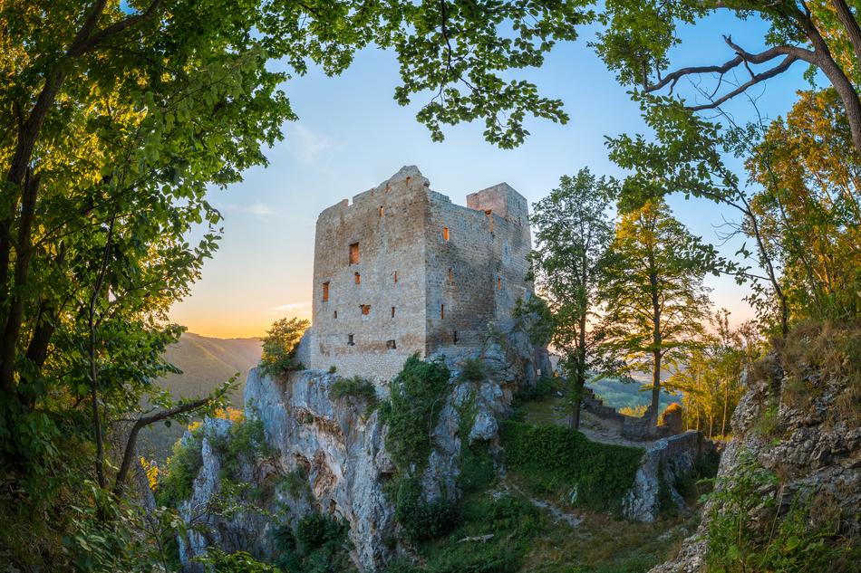 Castle Ruined in Burgruine