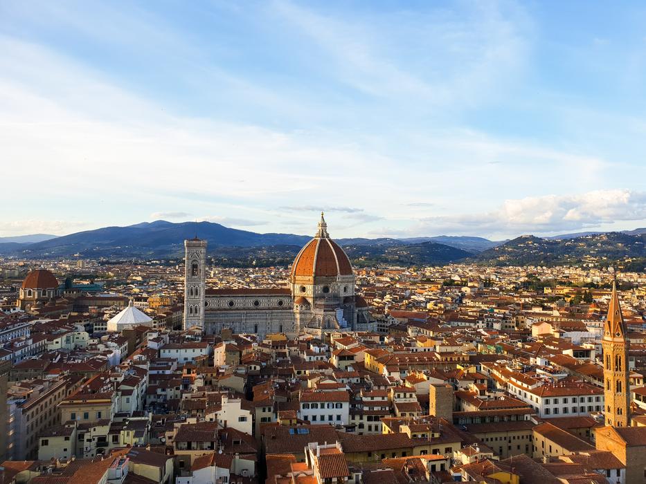 Cityscape of Architecture in florence