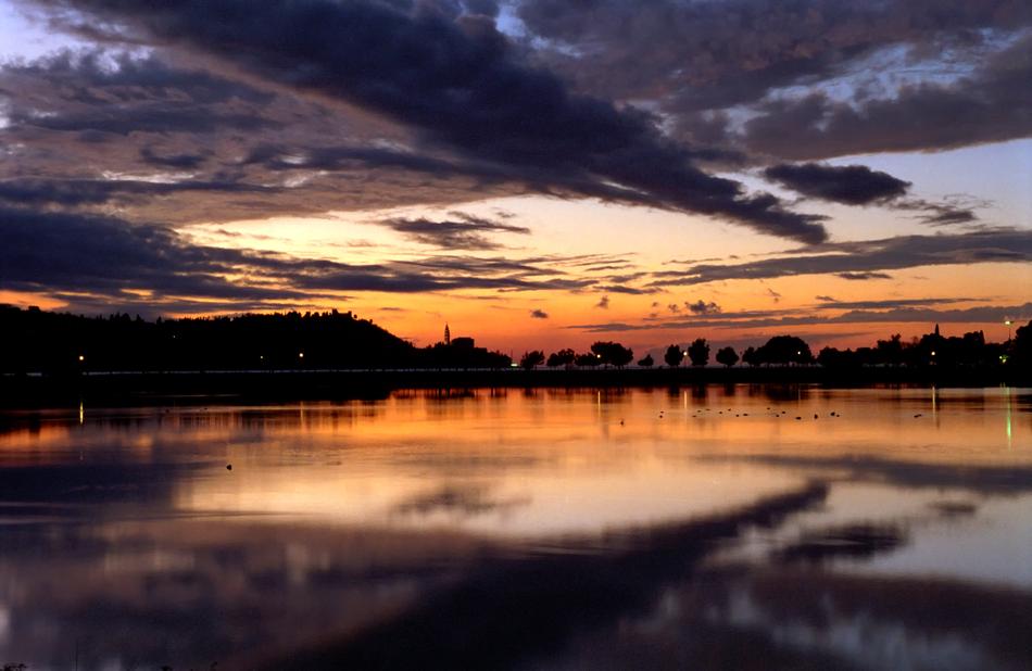 Sunset Water Cloud