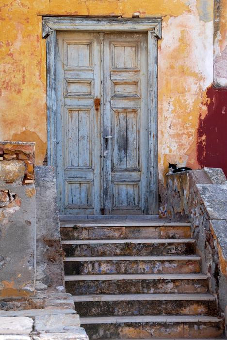 Greece Hydra old Door