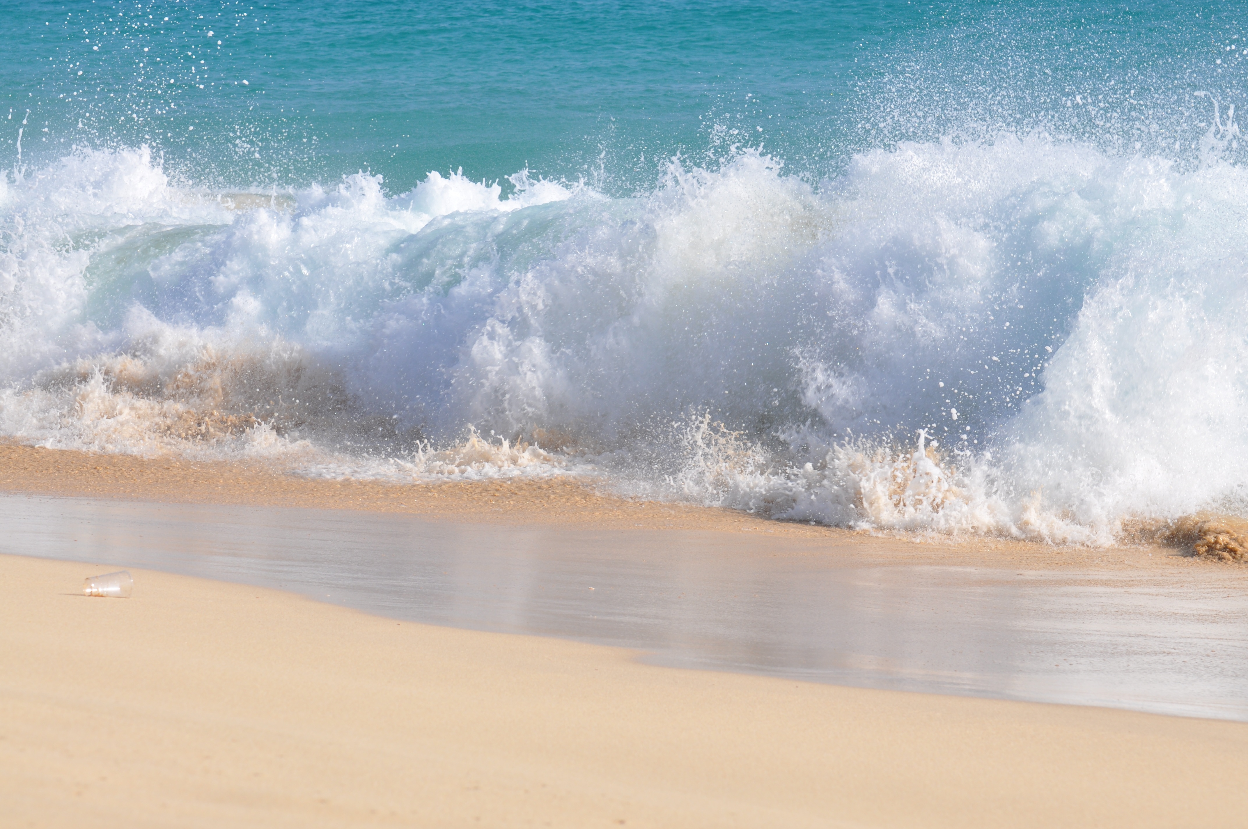 Волны море пляж песочный