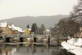 Snowy Winter Waters