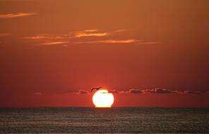 Sunset Sea Immersion