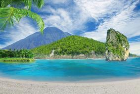 Island Beach Fantasy Landscape