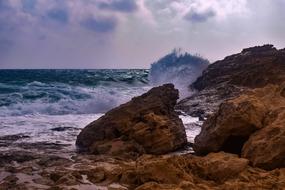 Waves of the Rocky Coast