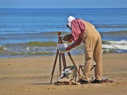 Painter Sea Painting