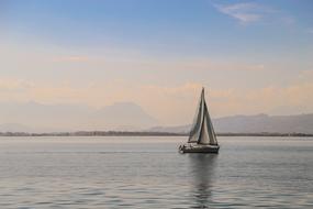 Sea Mountains Boat