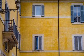 Window and Balcony on Facade