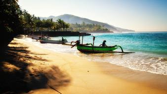landscape of Bali Beach Travel