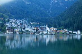 The Lake Of Alleghe and South Mountain