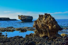 Rocky Sea Coast Erosion