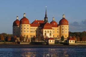 palace Architecture at River coast