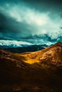 Alaska Mountains at Sunset