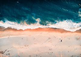 Sea Ocean Water, view from above