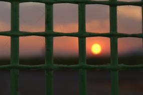 Sunset Sun Horizon at evening