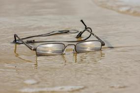 Glasses on Beach Summer