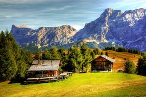 Dolomites Mountains in Italy South tyrol