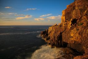 Landscape of Scenic Otter at Sunrise