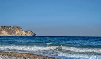 Beach Sea Foam Blue water