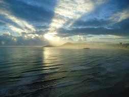 clouds over the waters of brazil