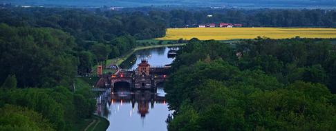 Bridge Lock Miller in Czech Republic