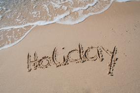 Holiday Beach Sand font