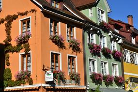 Lake Constance in Meersburg City