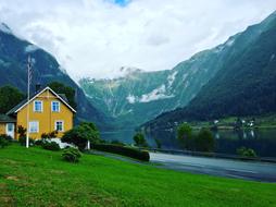 House and Lake in Norway