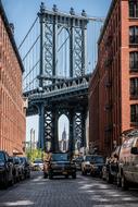 Usa New York Manhattan bridge