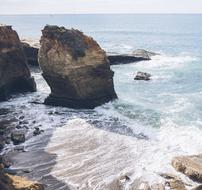 Beach Coastal Cliff