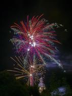 Fireworks Holiday lights