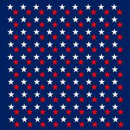 patriotic red white blue stars as background