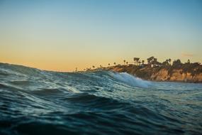 Landscape of Wave Ocean