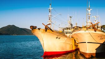 Boats In The Sea