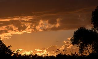 Sunset Sky Clouds