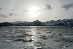 Iceland Dawn Sea