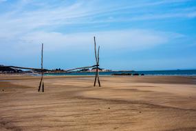 Natural Sea Beach and blue sky