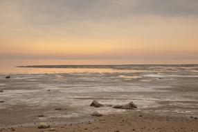 Water Sunset sea Beach