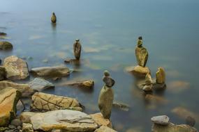 Sea Water Stones