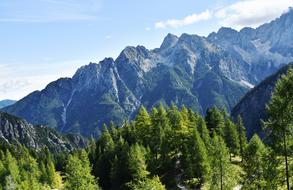 Mountains Julian Alps Blue