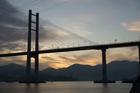 Bridge Silhouette Sky