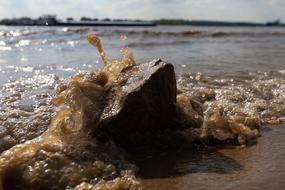 Stone on Water Beach