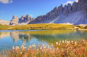 Dolomites Mountains in Italy South