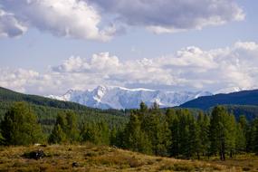 Mountains Glaciers Snow landscape